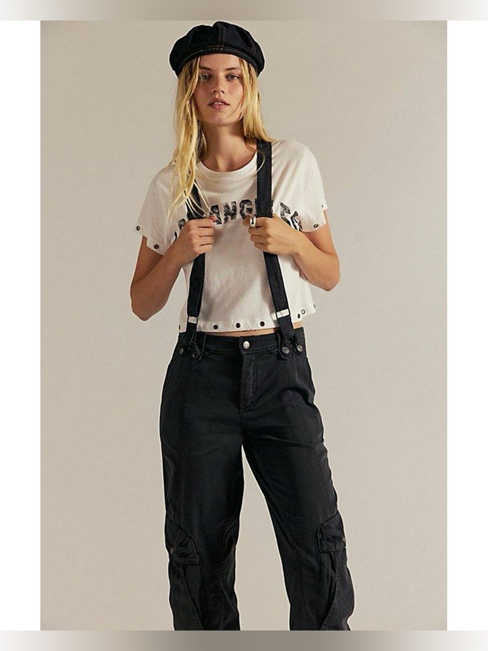 We The Free Carson Slouchy Tapered Pants Overalls